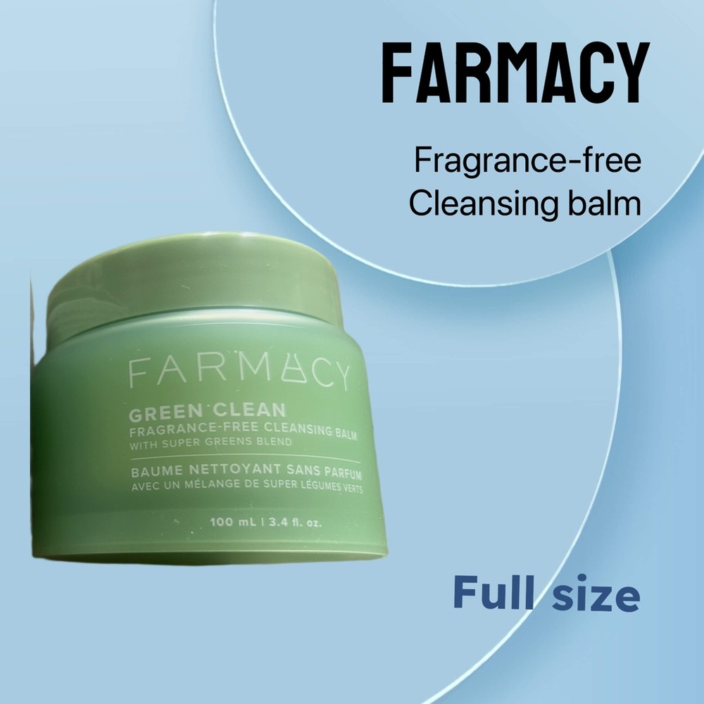 🆕📦*BNIB* FARMACY | FULLL | Fragrance-Free Green Clean Cleansing Balm